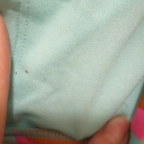 Hula Honey Multi-Color Abstract Padded Bikini Top - Size XS - Picture 6 of 9